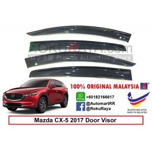 Mazda CX5 CX-5 KF (2nd Gen) 2017 AG Door Visor Air Press Wind Deflector (Big 12cm Width)